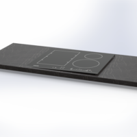 Plita la nivelul blatului