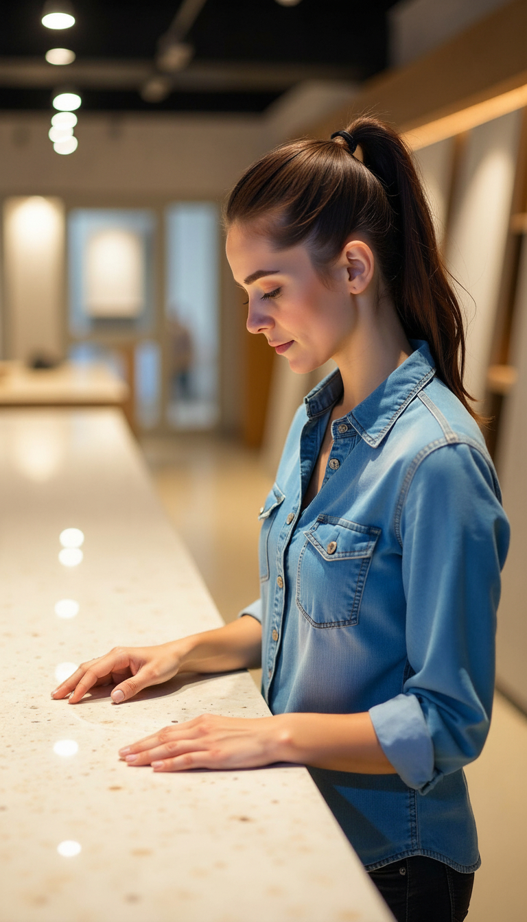 Blat din quartz compozit pentru bucătărie