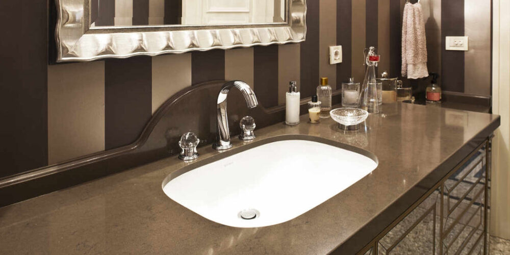 Blat de bucatarie QUARTZ 7633 CORONA BROWN