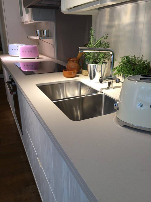 Blat de bucatarie QUARTZ SUPERWHITE 13 GRAIN