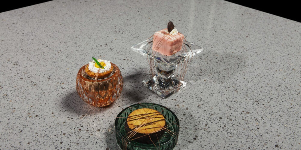 Blat de bucatarie QUARTZ GRANIGLIO GRIGIO
