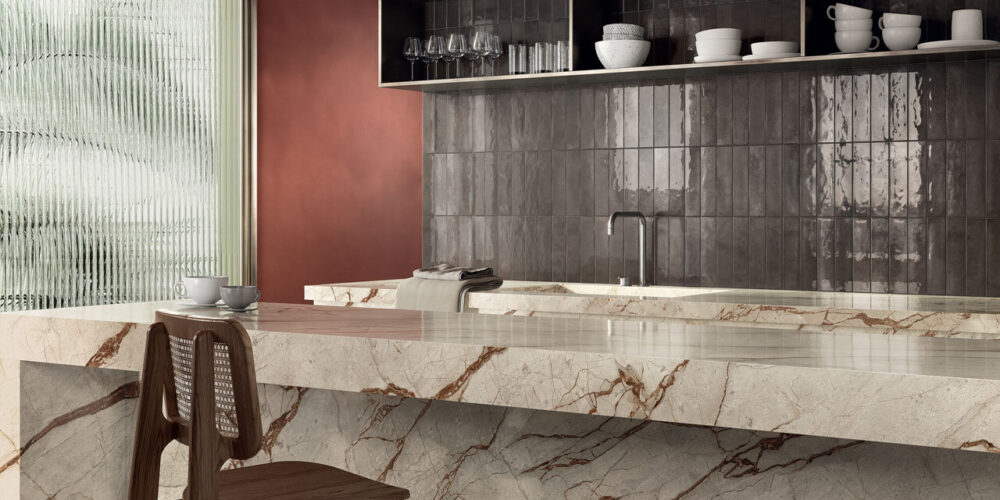 Blat de bucatarie CERAMICA FONDOVALLE GOLD RIVER