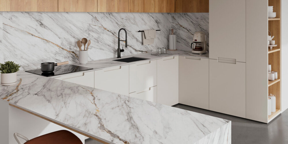 Blat de bucatarie NEOLITH Azure